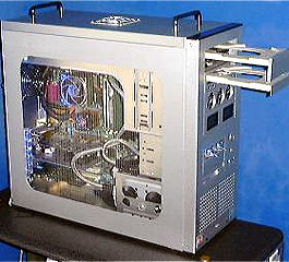Rear view of case mod