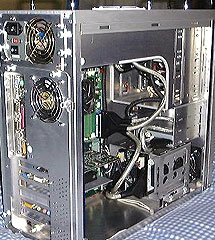 Front view of case mod